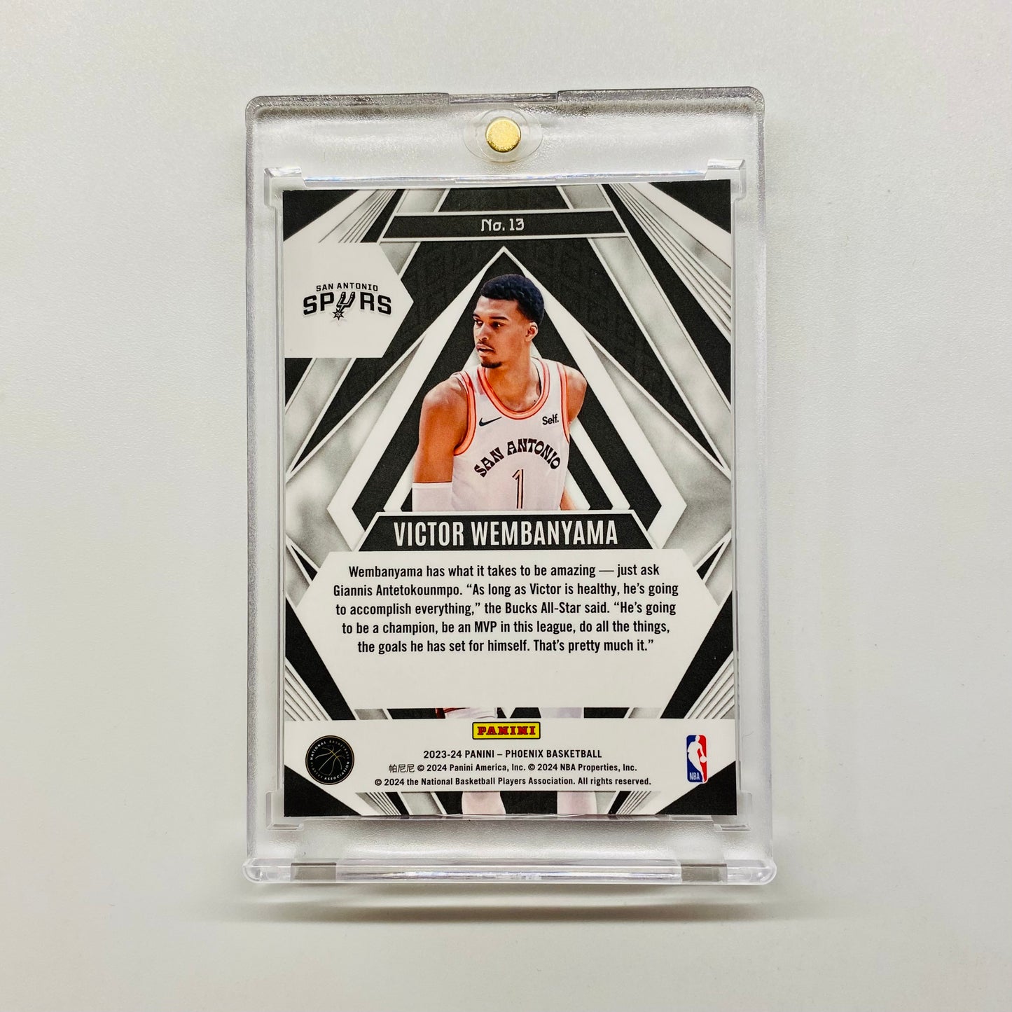 2023-24 Phoenix Victor Wembanyama Paragon Rookie