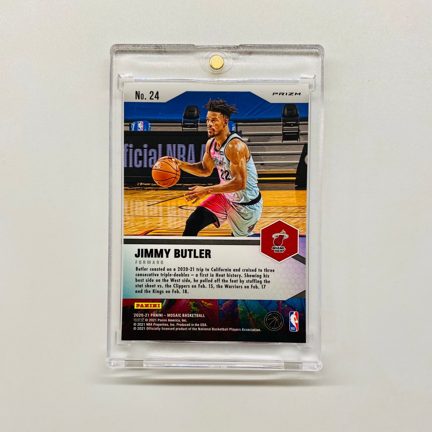 2020-21 Mosaic Jimmy Butler Center Stage