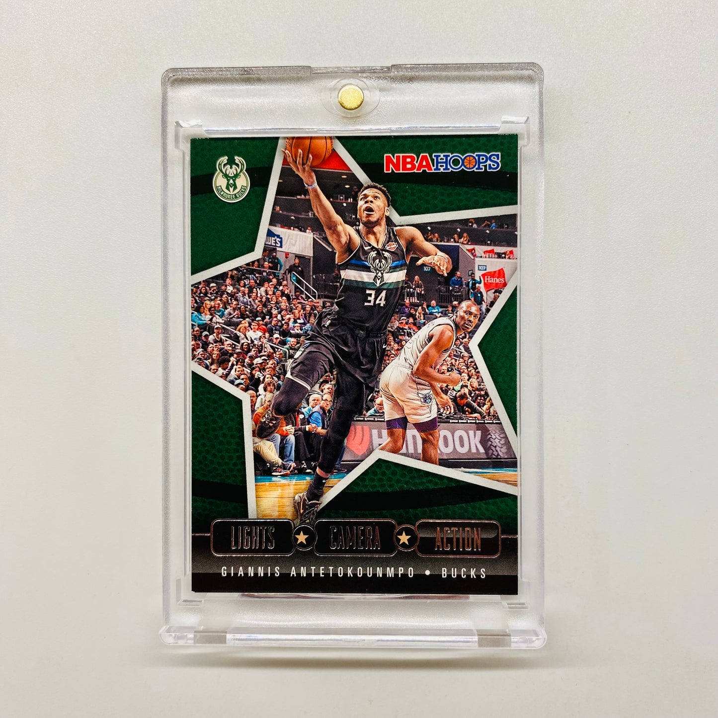 2020-21 Hoops Giannis Antetokounmpo Lights Camera Action