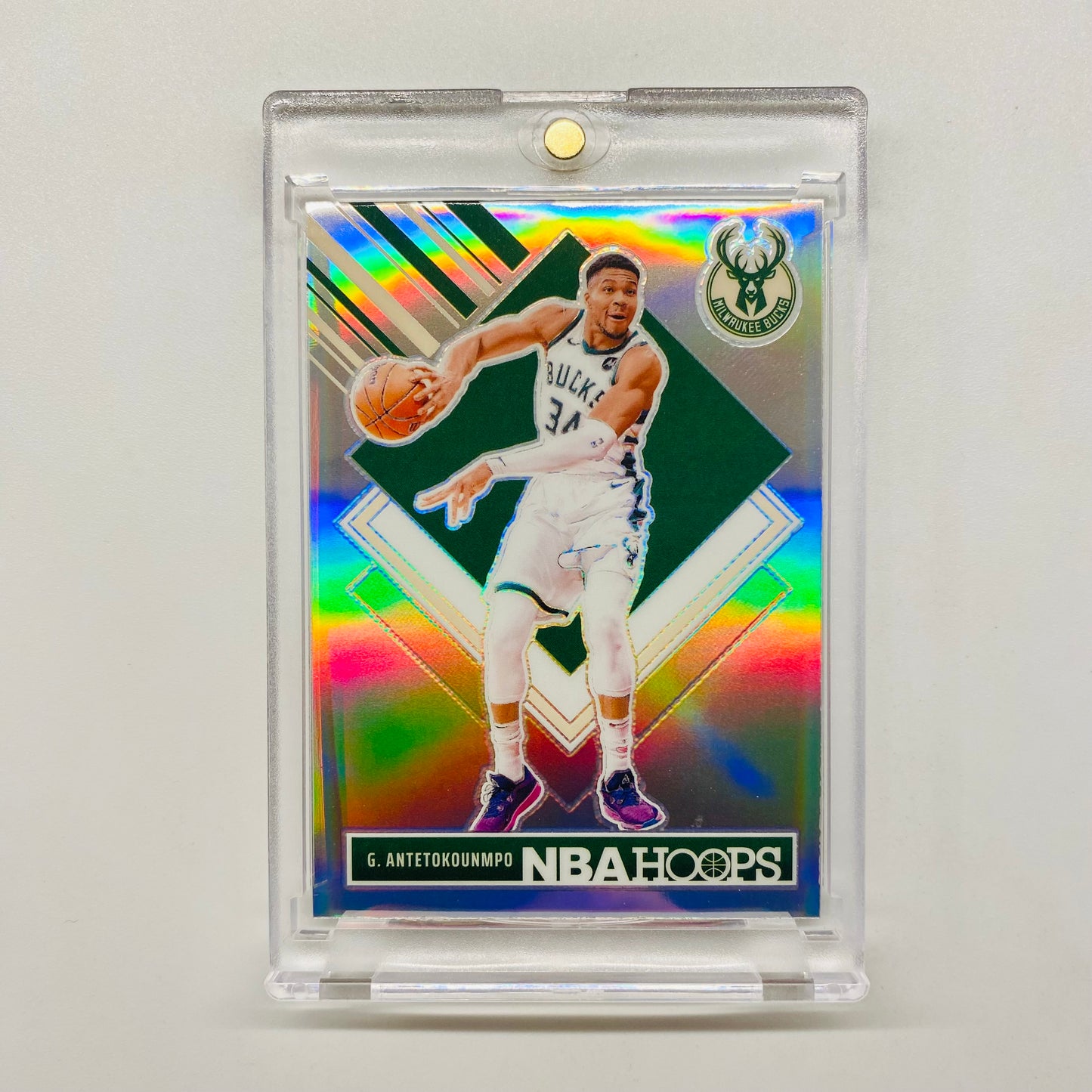 2024-25 Hoops Giannis Antetokounmpo Premium Tribute Silver