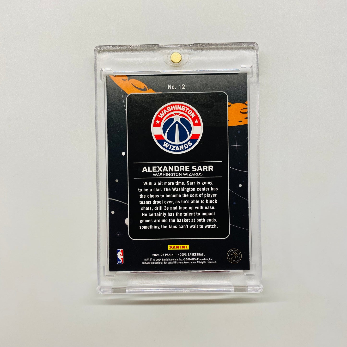 2024-25 Hoops Alexandre Sarr Anti Gravity Rookie