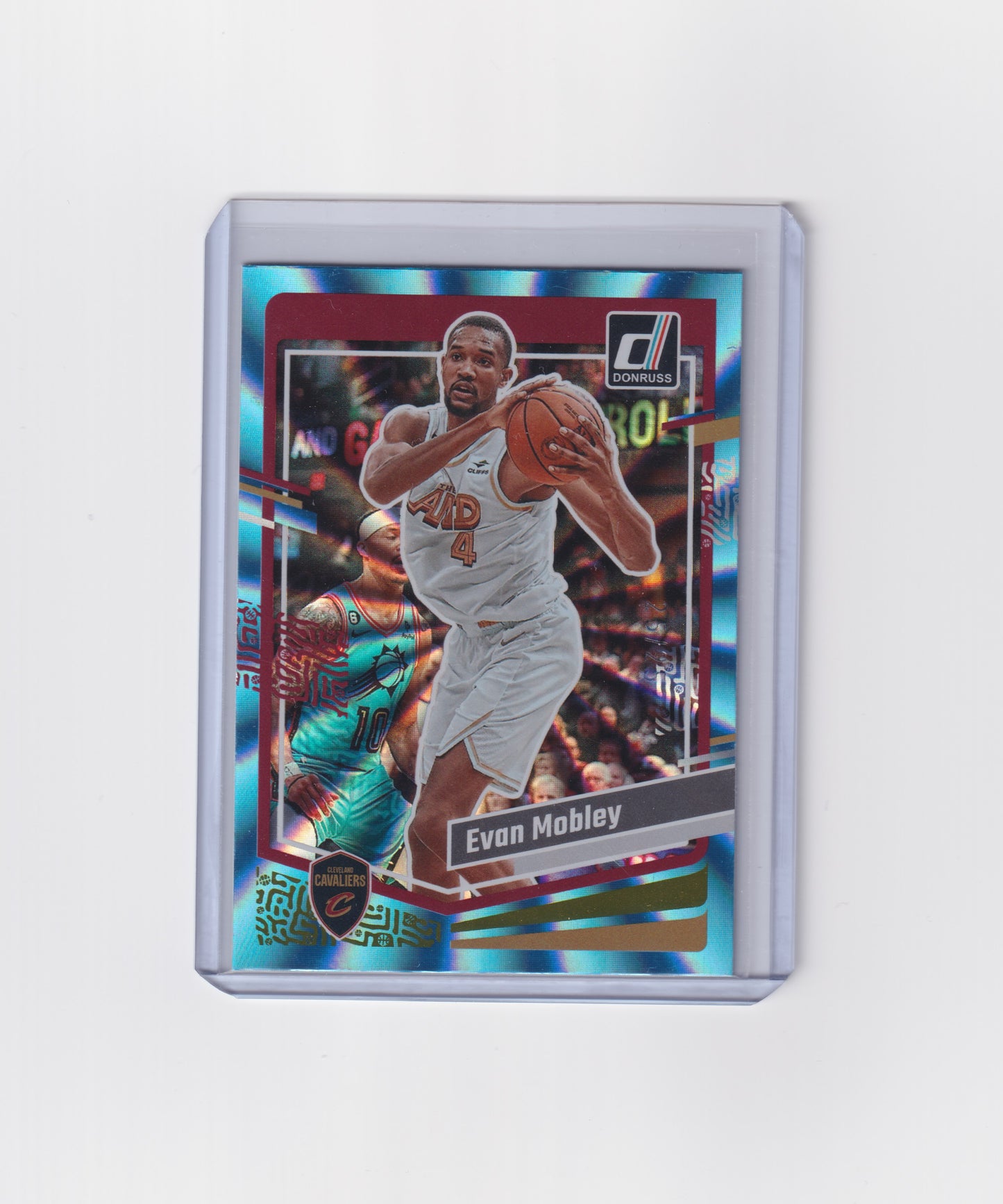 2023-24 Donruss Evan Mobley Light Blue Laser 25/25