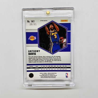 2020-21 Mosaic Anthony Davis Blue Fast Break 39/85