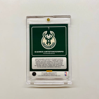 2022-23 Donruss Giannis Antetokounmpo Production Line
