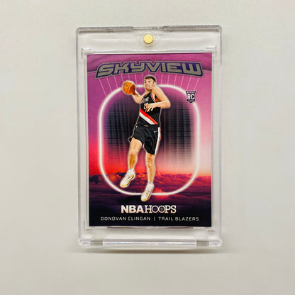 2024-25 Hoops Donovan Clingan Skyview Rookie