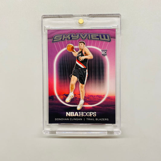 2024-25 Hoops Donovan Clingan Skyview Rookie