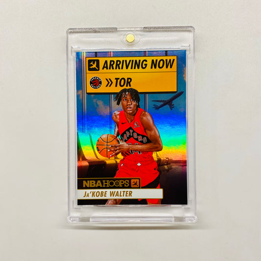 2024-25 Hoops Ja'Kobe Walter Arriving Now Holo Rookie