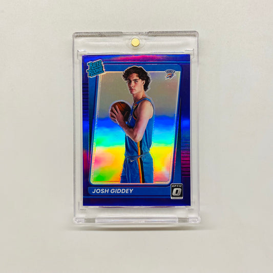 2021-22 Optic Josh Giddey Purple Rated Rookie