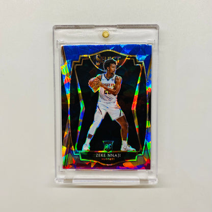 2020-21 Select Zeke Nnaji Premier Cracked Ice Rookie