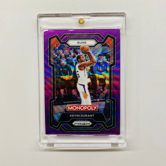 2023-24 Prizm Monopoly Kevin Durant Purple Wave