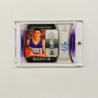 2005-06 SP Authentic Ersan Ilyasova Rookie Autograph 924/1299