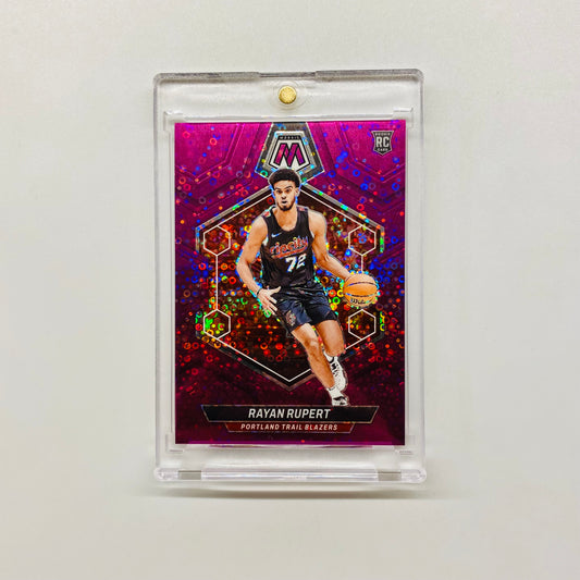 2023-24 Mosaic Rayan Rupert Purple Fast Break Rookie 37/50