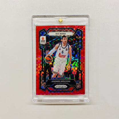 2023-24 Prizm Euroleague Andres Nocioni Red Checkerboard 15/75