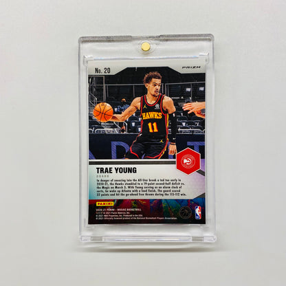 2020-21 Mosaic Trae Young Center Stage