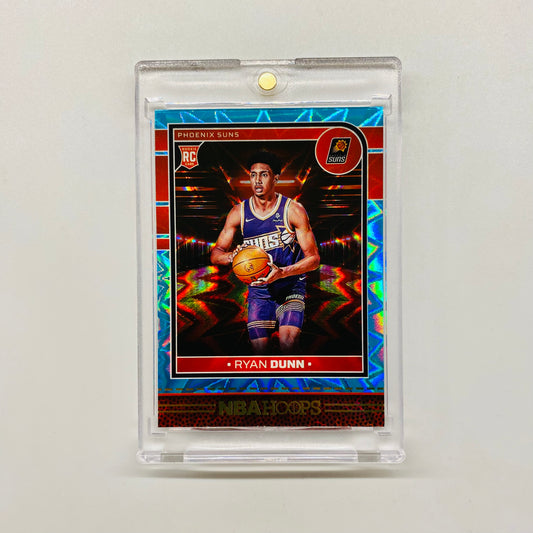 2024-25 Hoops Ryan Dunn Teal Explosion Rookie