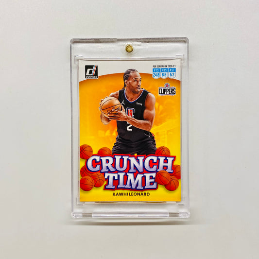 2022-23 Donruss Kawhi Leonard Crunch Time