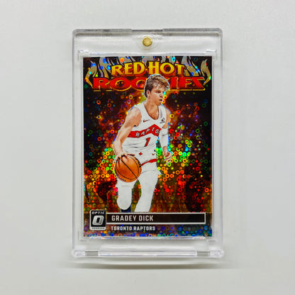 2023-24 Optic Gradey Dick Red Hot Rookies Fast Break Rookie