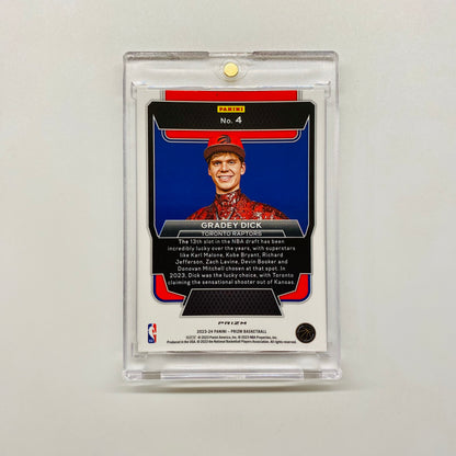 2023-24 Prizm Gradey Dick Luck Of The Lottery Silver Rookie