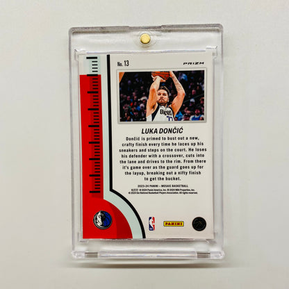 2023-24 Mosaic Luka Doncic Heat Check Red