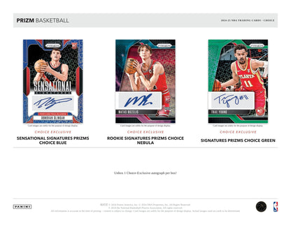 2024-25 Prizm Basketball Choice Box Pre Order