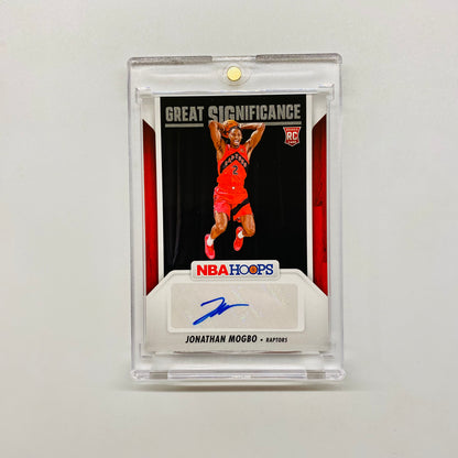 2024-25 Hoops Jonathan Mogbo Great Signifiance Rookie Autograph