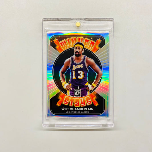 2021-22 Optic Wilt Chamberlain Winner Stays Silver