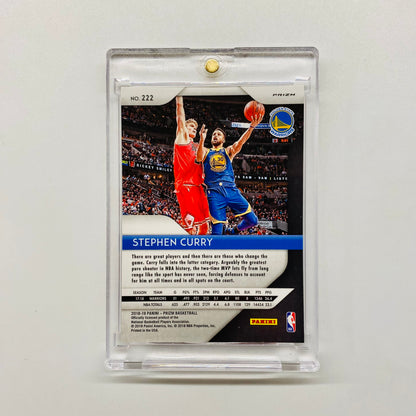 2018-19 Prizm Stephen Curry Red White Blue