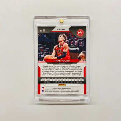 2020-21 Prizm Trae Young Pink Cracked Ice