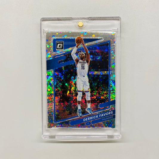 2021-22 Optic Derrick Favors Fast Break
