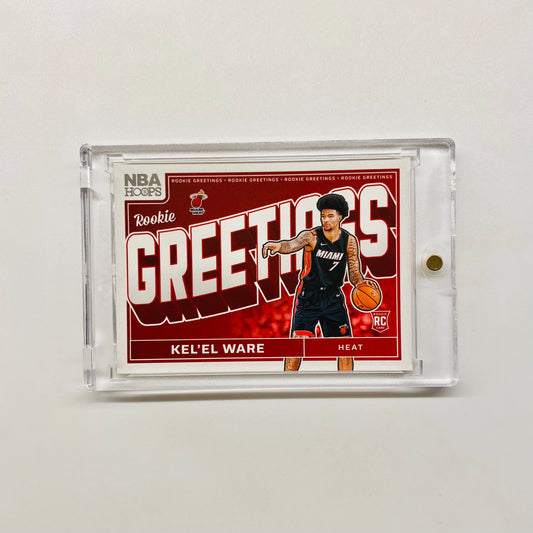 2024-25 Hoops Kel'El Ware Rookie Greetings