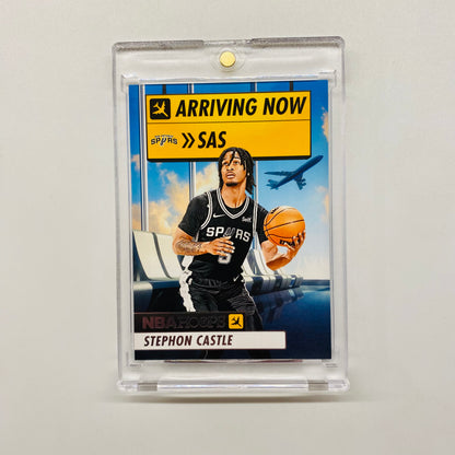 2024-25 Hoops Stephon Castle Arriving Now Rookie
