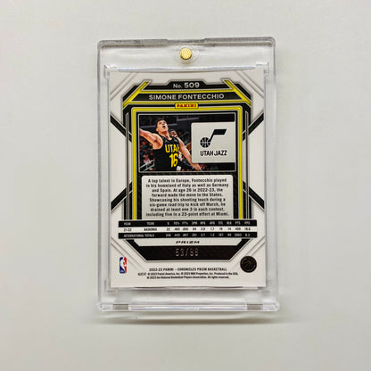 2022-23 Prizm Simone Fontecchio Blue 53/99