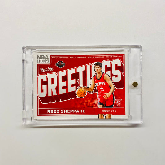 2024-25 Hoops Reed Sheppard Rookie Greetings