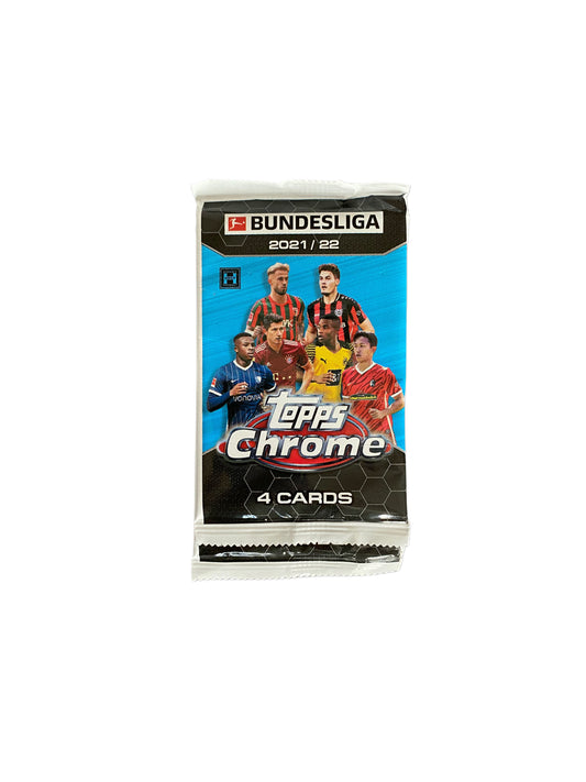 2021-22 Topps Chrome Bundesliga Hobby Pack
