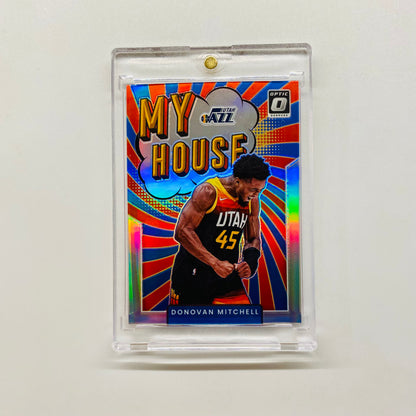 2021-22 Optic Donovan Mitchell My House Silver
