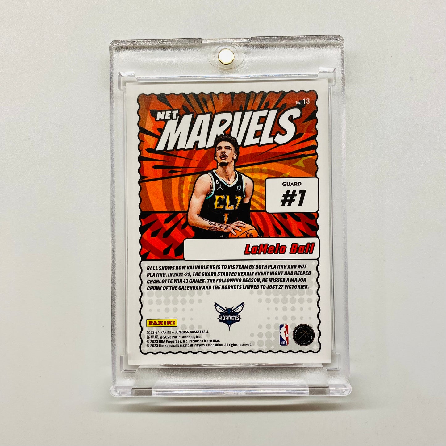 2023-24 Donruss Lamelo Ball Net Marvels