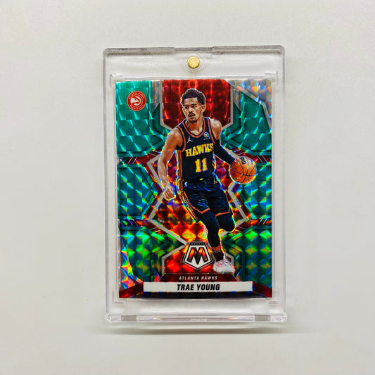 2021-22 Mosaic Trae Young Green