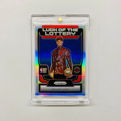 2023-24 Prizm Gradey Dick Luck Of The Lottery Silver Rookie