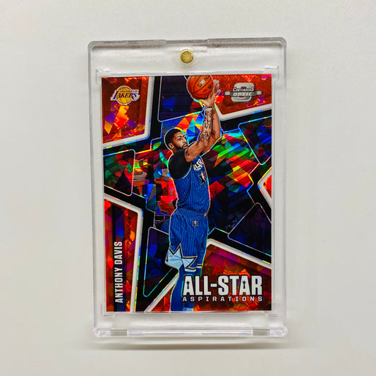 2020-21 Contenders Optic Anthony Davis All-Star Aspirations Red Cracked Ice