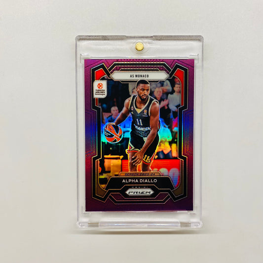 2023-24 Prizm Euroleague Alpha Diallo Purple 58/99