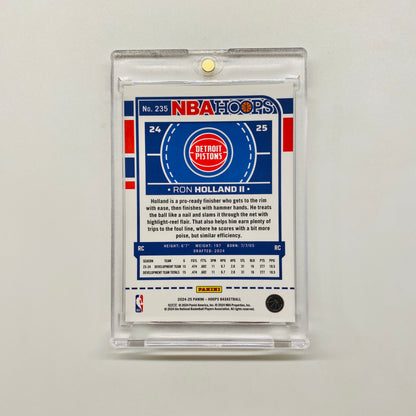 2024-25 Hoops Ron Holland II Premium Rookie