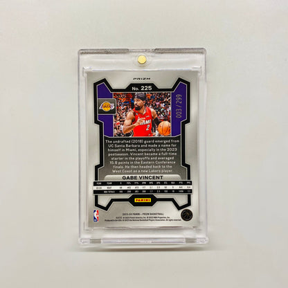 2023-24 Prizm Gabe Vincent Red 3/299