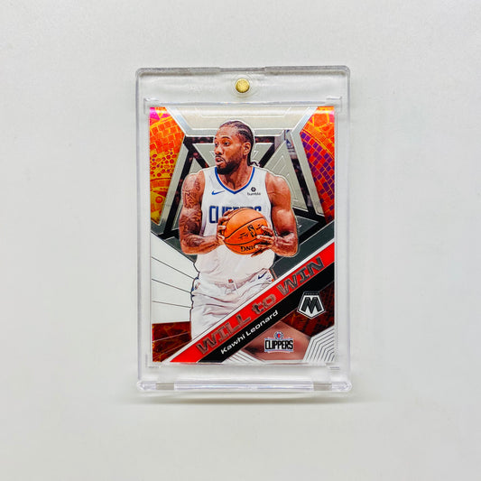 2019-20 Mosaic Kawhi Leonard Will To Win