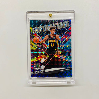 2020-21 Mosaic Trae Young Center Stage