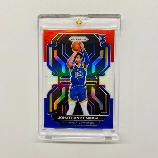 2021-22 Prizm Jonathan Kuminha Red White Blue Rookie