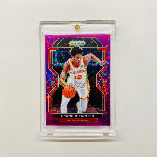 2021-22 Prizm De’Andre Hunter Purple Fast Break 21/75