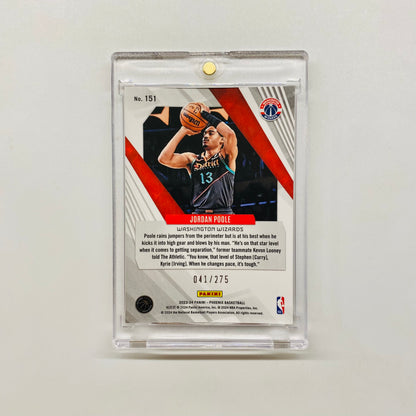 2023-24 Phoenix Jordan Poole Red Cracked Ice 41/275