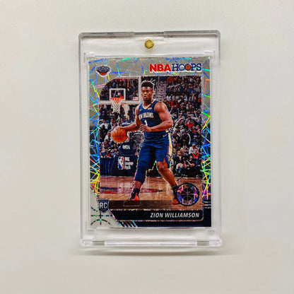 2019-20 Hoops Premium Stock Zion Williamson Lazer Rookie
