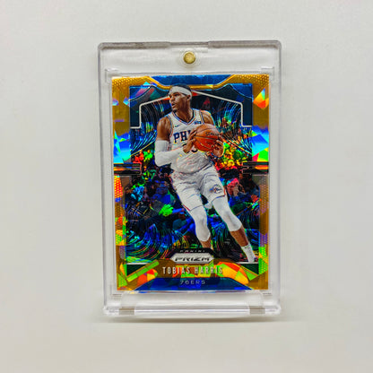 2019-20 Prizm Tobias Harris Orange Cracked Ice