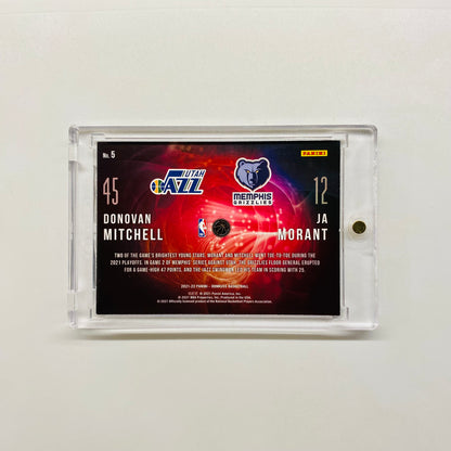 2021-22 Donruss Duos Donovan Mitchell Ja Morant